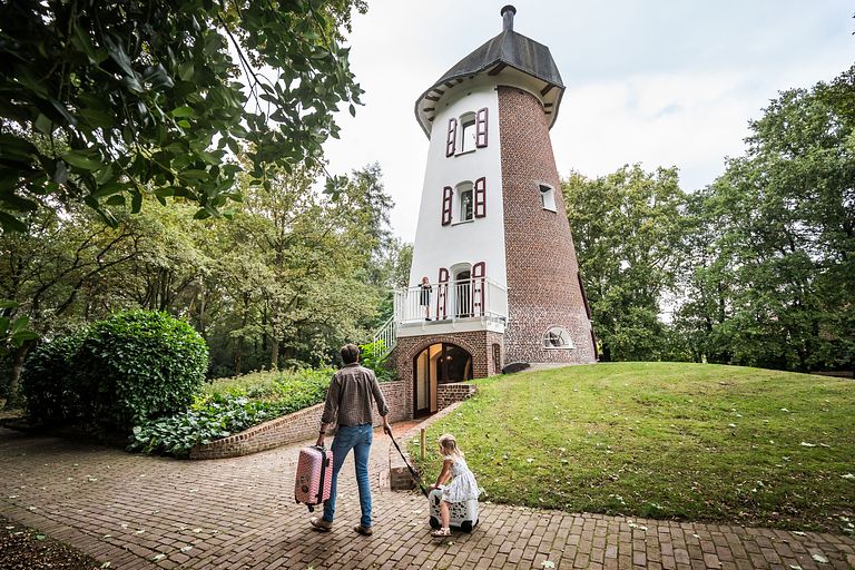 Historische molen (4p) in groene omgeving - 1