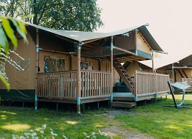 Luxe safaritent met airco voor 6 personen - 9