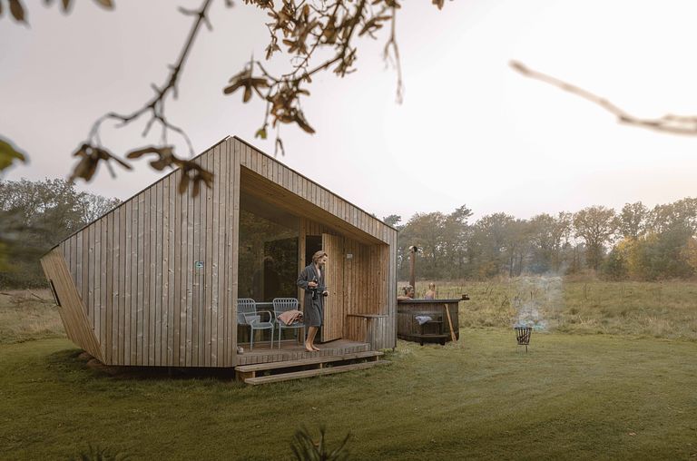 Tiny House mit Whirlpool in den Wäldern - 1