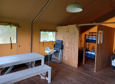 Safaritent 6 pers. op minicamping in Drenthe - 4
