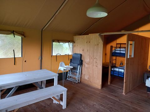 Safaritent 6 pers. op minicamping in Drenthe - 4
