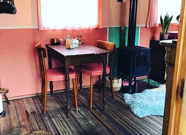 Romantisch overnachten in pipowagen met sauna - 14