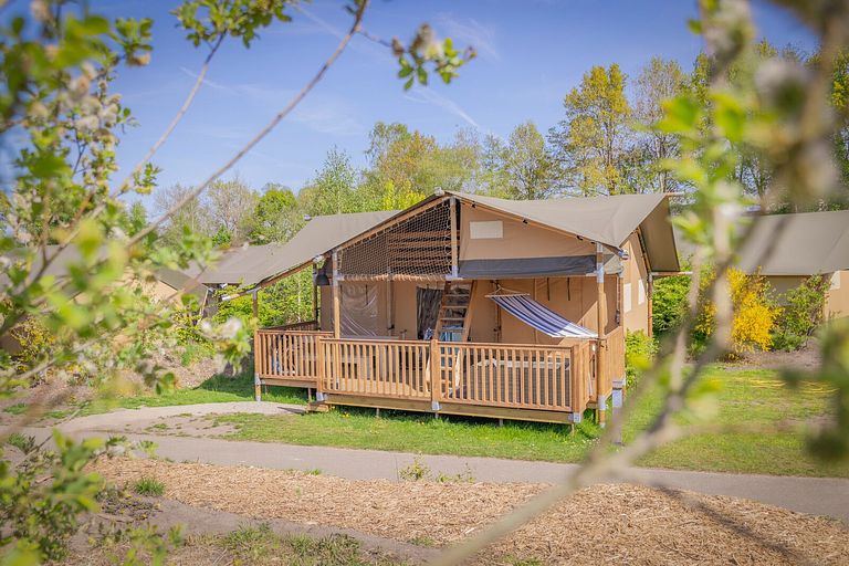 Luxe safaritent met airco voor 6 personen - 1