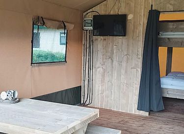 Safari tent (6p) on a park in North Holland - 4