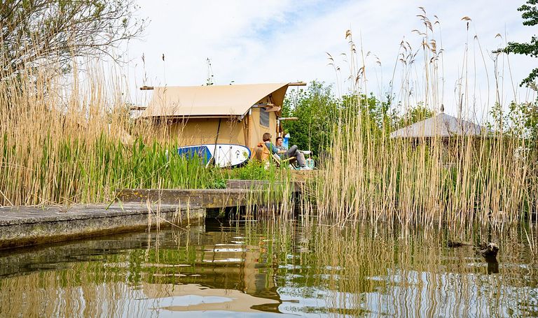 Safari tent for 2 persons at the waterfront - 1