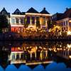 Hotel aan de gracht in historisch Dokkum