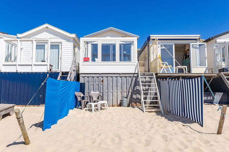 Cabane de plage en bord de mer en Zélande - 1