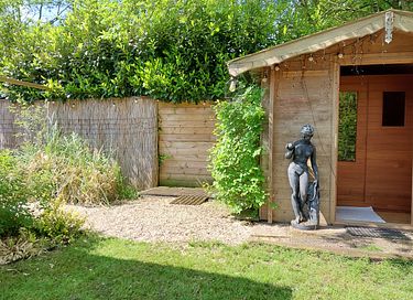 Wellnessbungalow met jacuzzi en 2 sauna's - 21