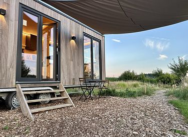 Moderne tiny house på den belgiske landsbygd - 2