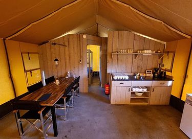 Safari tent for 5 persons in Brabant - 6
