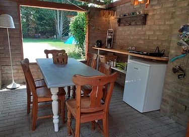 Hobbit house on campsite in Drenthe - 11