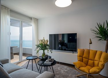 Luxe appartement aan de kust met uitzicht - 5