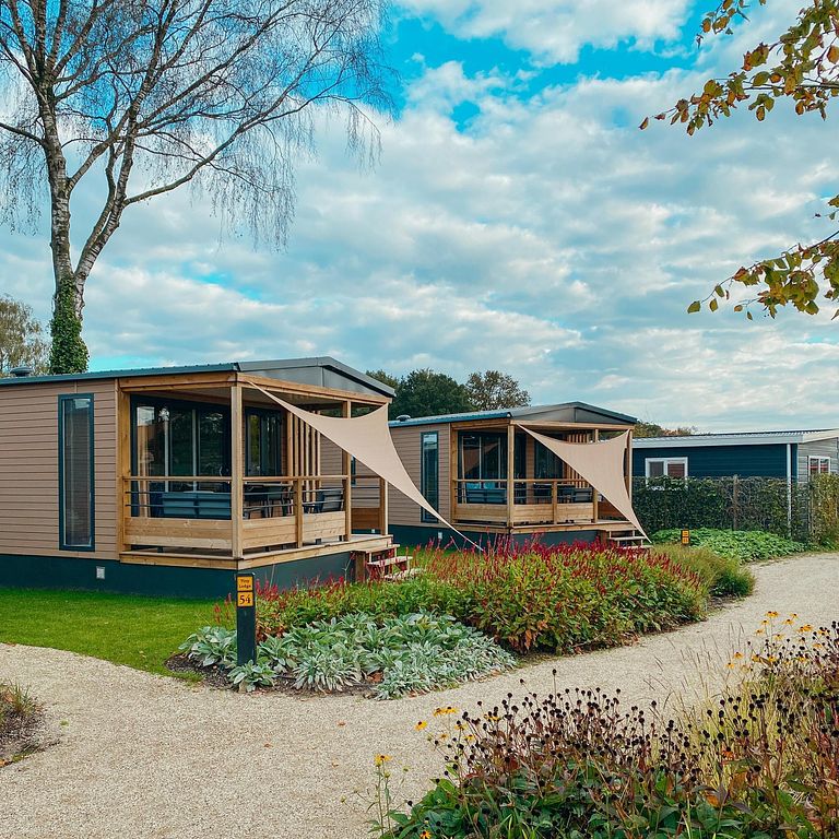 4x Tiny lodge voor in totaal 16 personen - 1