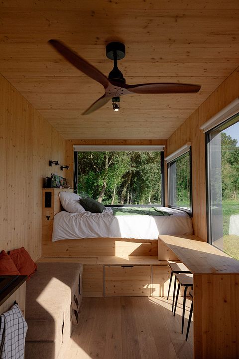 Duurzaam tiny house met weids uitzicht - 3