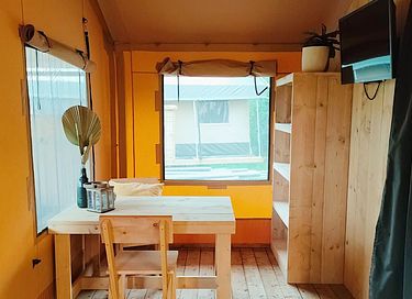 Gemütliches Glampingzelt für 2 - 3
