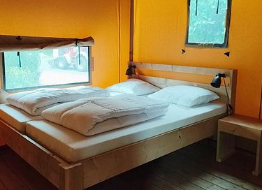 Gemütliches Glampingzelt für 2 - 5
