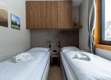 Panoramalodge met uitzicht op de bergen  - 9