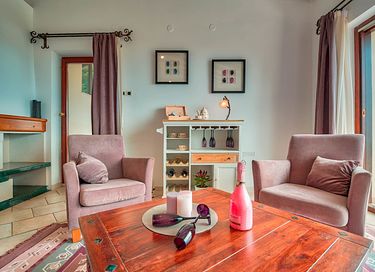 Villa met zoutwaterzwembad en zeezicht - 19