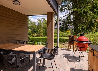 Logement de vacances avec cuisine extérieure de luxe et terrasse - 2