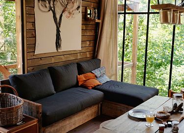 Boomhut in de Franse Elzas  - 6