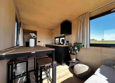 Modern tiny house op het Belgische platteland - 4