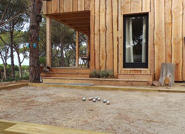 Natuurcabin aan kust Barcelona met zeezicht - 8