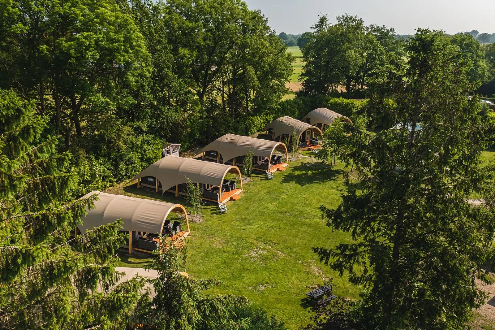 Special design glamping tents