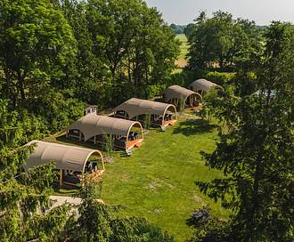 Tende glamping dal design speciale