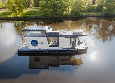 Moderne woonboot op de Saar - 18