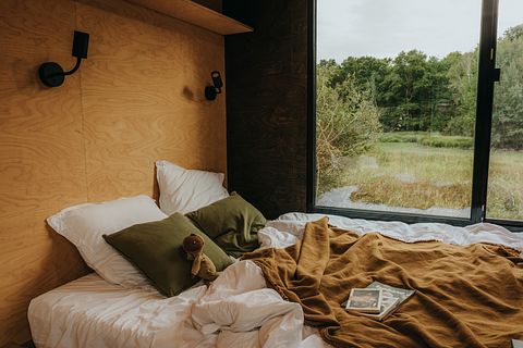 Tiny house 1 au bord d'un étang en Bourgogne - 5