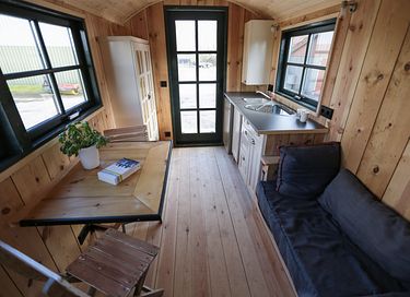 Houten pipowagen in prachtige omgeving - 6