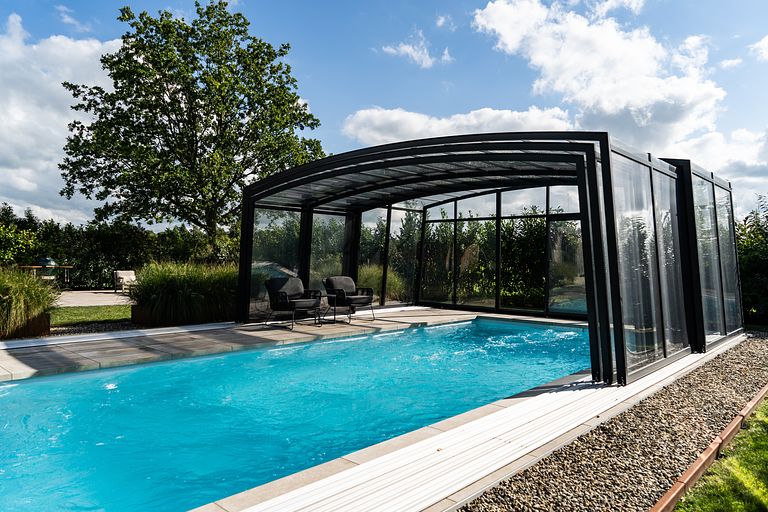 Vrijstaand wellnesshuisje met privé zwembad - 1