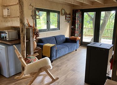 Großes Baumhaus (6p) mit Bad und Küche - 9