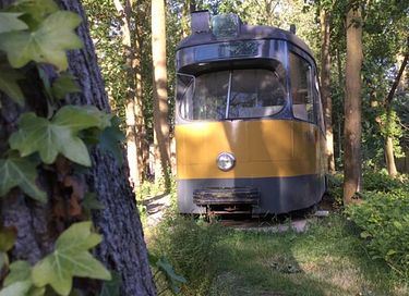 Sleeping in a tram with the whole family  - 13