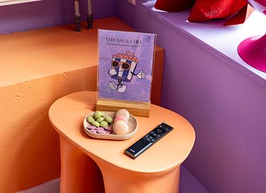 Stilvoll übernachten in einer violetten Oase - 12