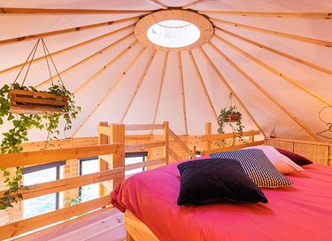 Modern yurt with complete wellness - 15