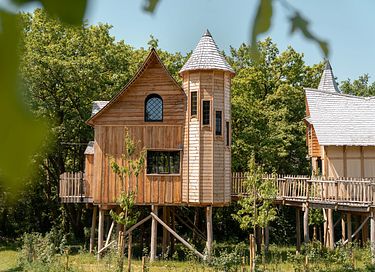 Treelodge mit Sauna in den Ardennen