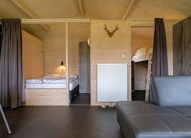Geräumiges Glampingzelt für 6 Personen - 11