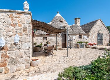 Unieke trullo voor 4 personen met zwembad - 3