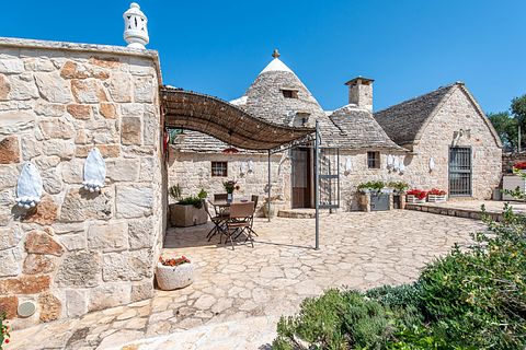 Unieke trullo voor 4 personen met zwembad - 3