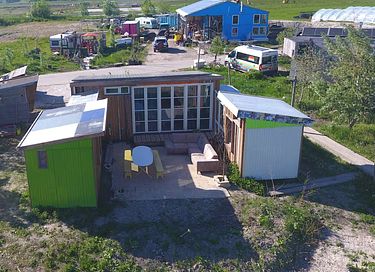 Gemütliches Häuschen (5p) auf grünem Minicampingplatz - 22