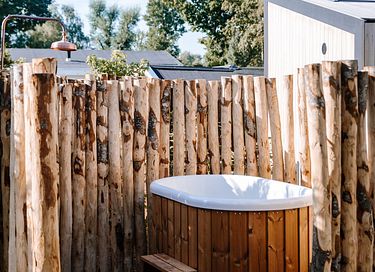 Romantische cabin met wellness - 3