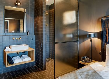 Designerzimmer mit Sauna in Boutique-Hotel