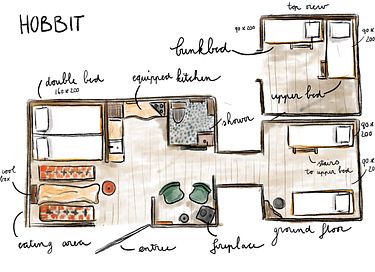 Hobbit House met hottub  - 11