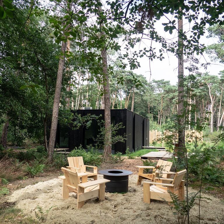 Design-Waldhaus (4p) mit großem Garten - 1