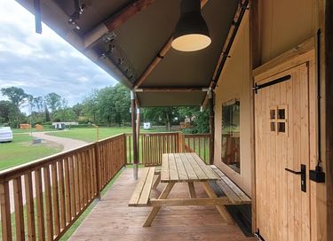 Glamping tent (6p) op hoogte - 3