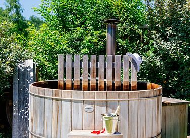 Stoere blokhut met privé hottub - 12