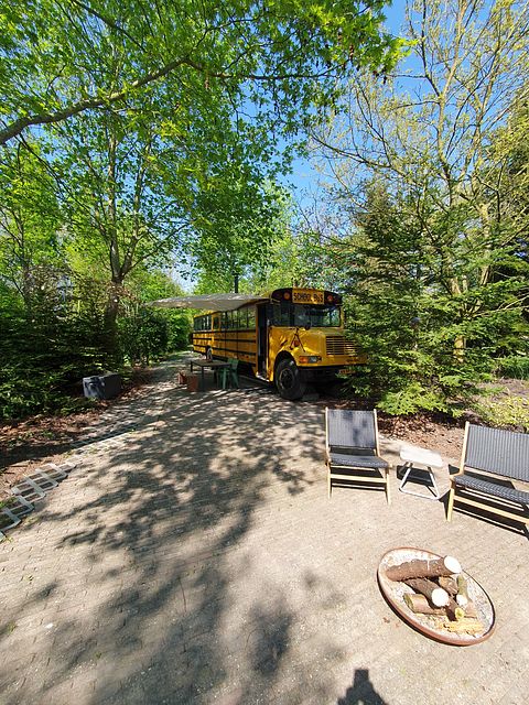 Overnight in an American School Bus - 2