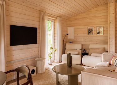 Houten lodge (5p) in mooie omgeving - 7