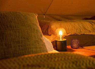 Glamping Bell tent on nice estate - 5